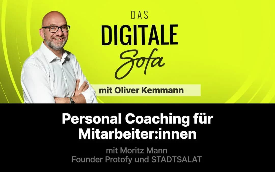 Das Digitale Sofa: Personal Coaching für Mitarbeiter*innen