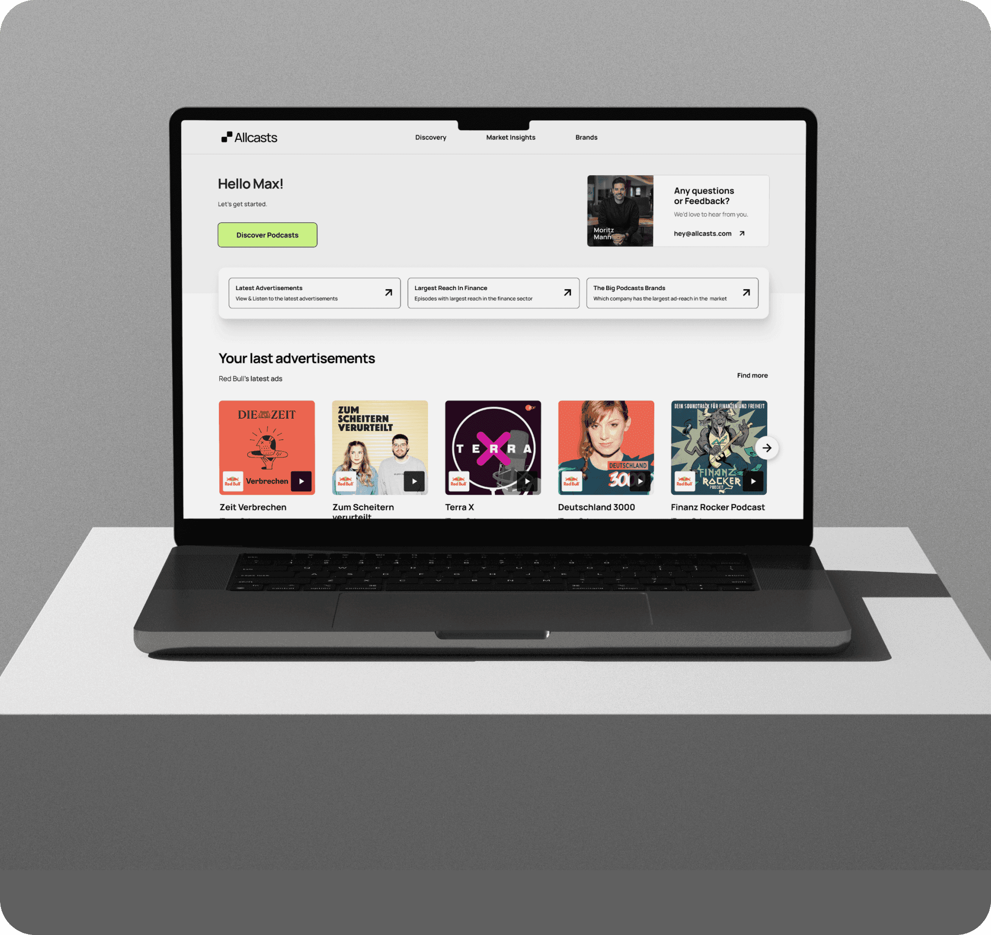 Illustration Allcasts Website