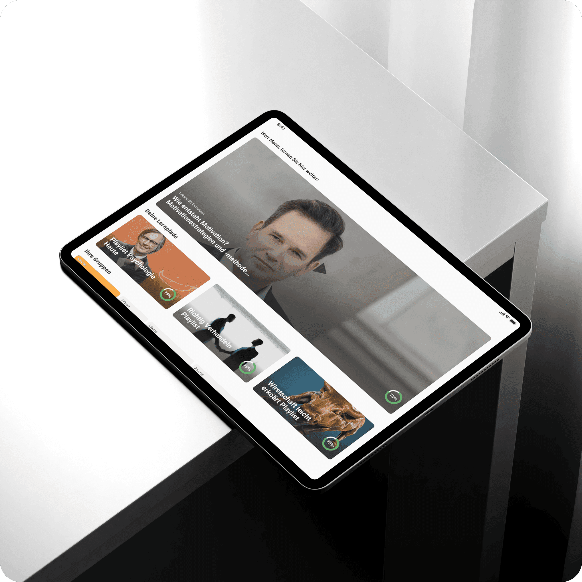 Illustration ZEIT Akademie App