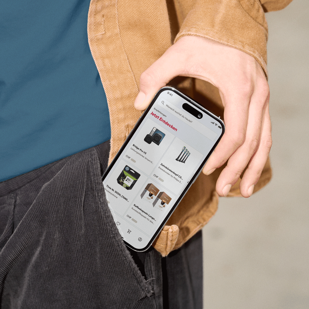 brack app - home
